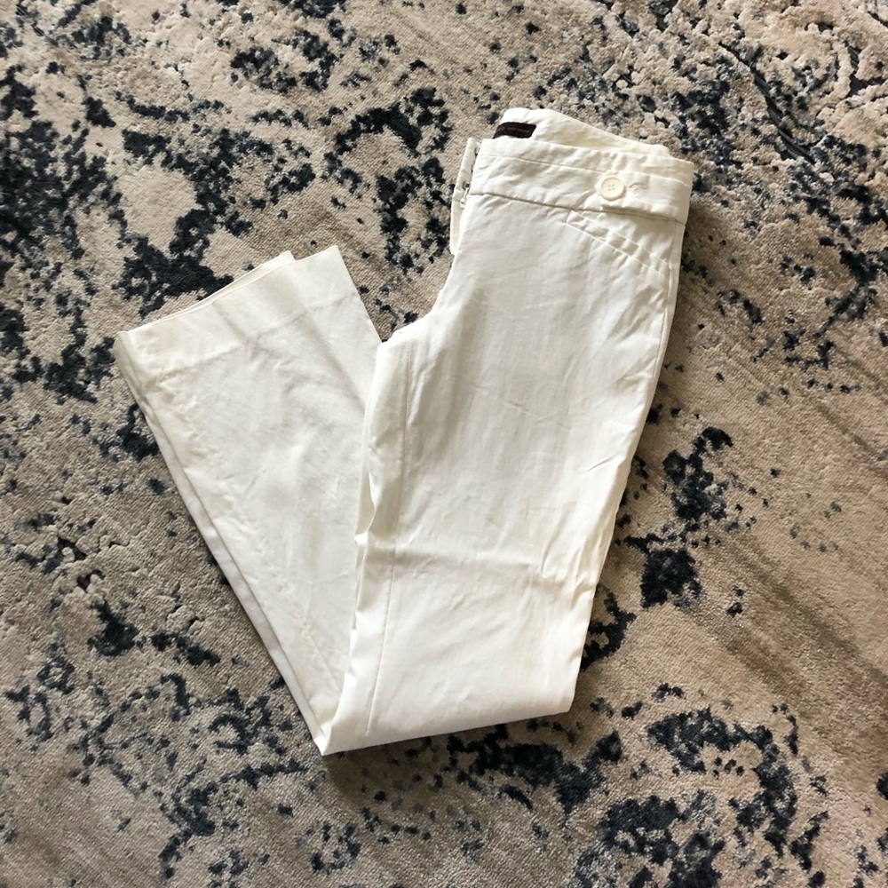 The Limited Exact Stretch Off White Pants